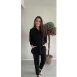 Siyah Kapüşonlu Takım - Görsel 3