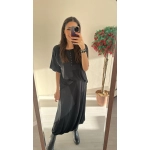 Kısa Kol Siyah Tunik