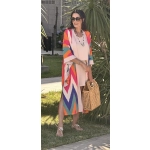 Bej Renkli Kimono