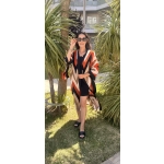Kahve Renkli Kimono - Görsel 4