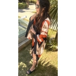 Kahve Renkli Kimono - Görsel 3