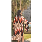 Kahve Renkli Kimono - Görsel 5