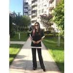 Siyah Şerit Detaylı Takım