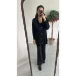 Siyah Taşlı Hırka